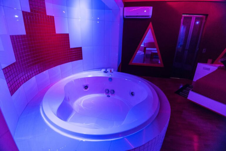 jacuzzi en el motel de la florida