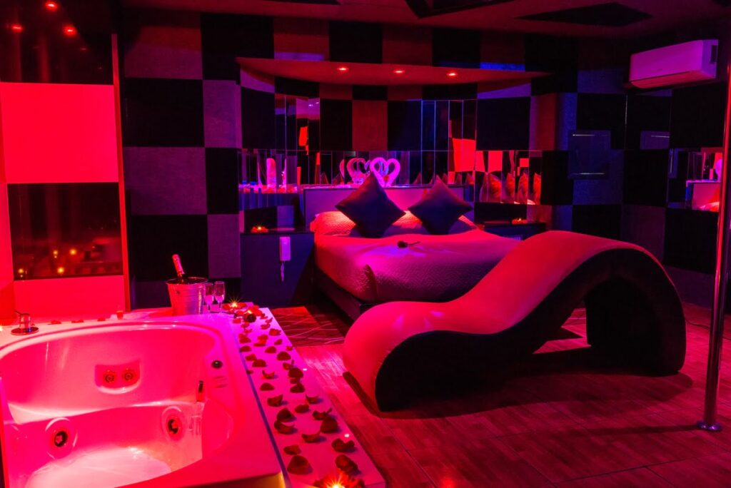 Motel en la Florida - sillón del amor